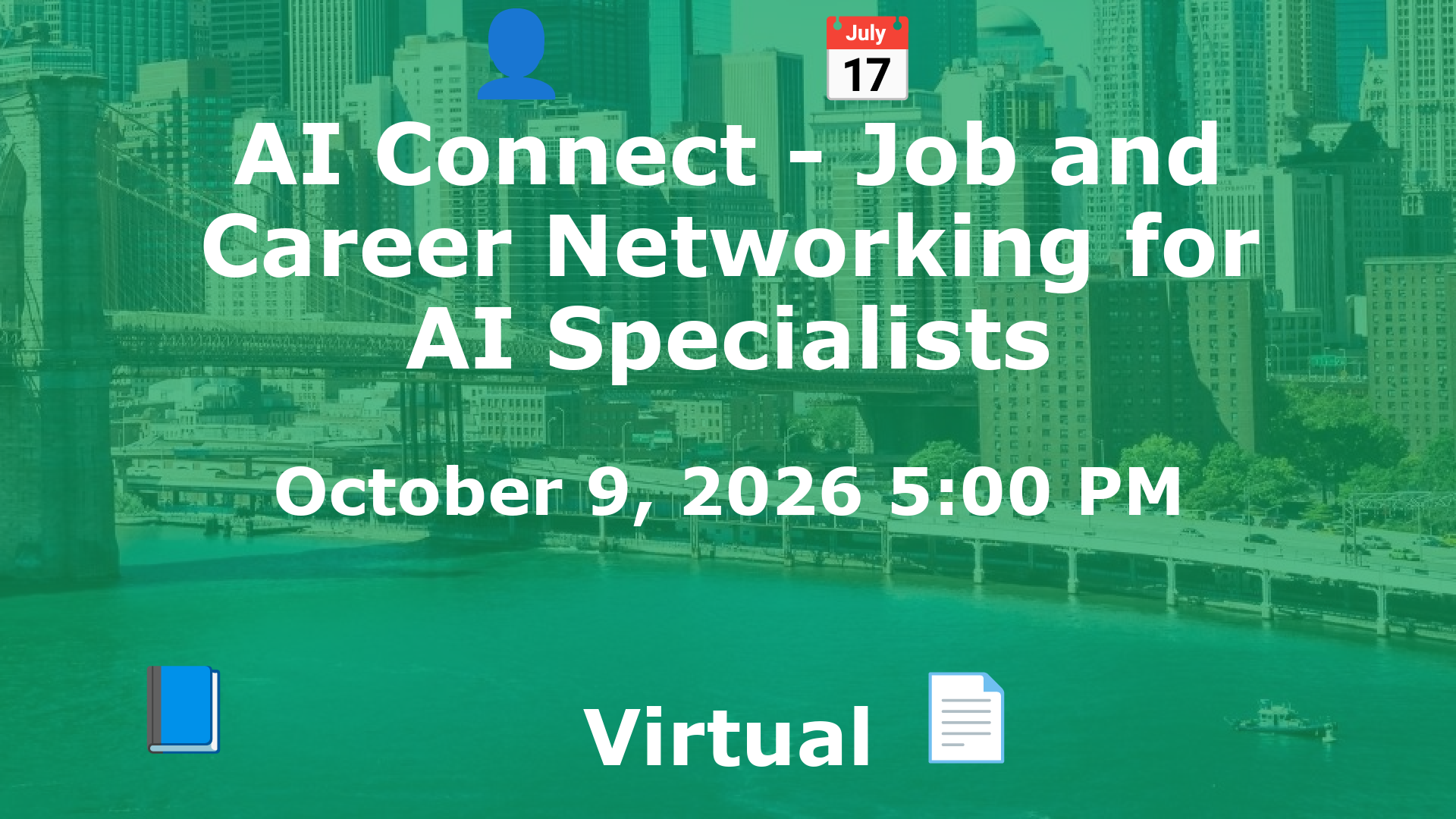 AI Connect - Job and Career Networking for AI Specialists event image